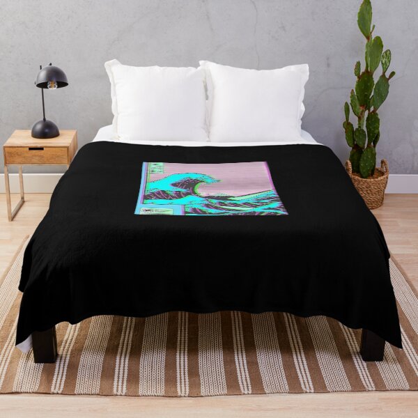 Item preview, The-Great-Wave-Off-Vaporwave-Kanagawa designed and sold by kobrynp.