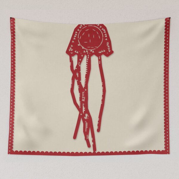Item preview, Jellyfish, Cut Paper | 1/1 Serial OSS.2026.81876 designed and sold by LiveArtPixel.