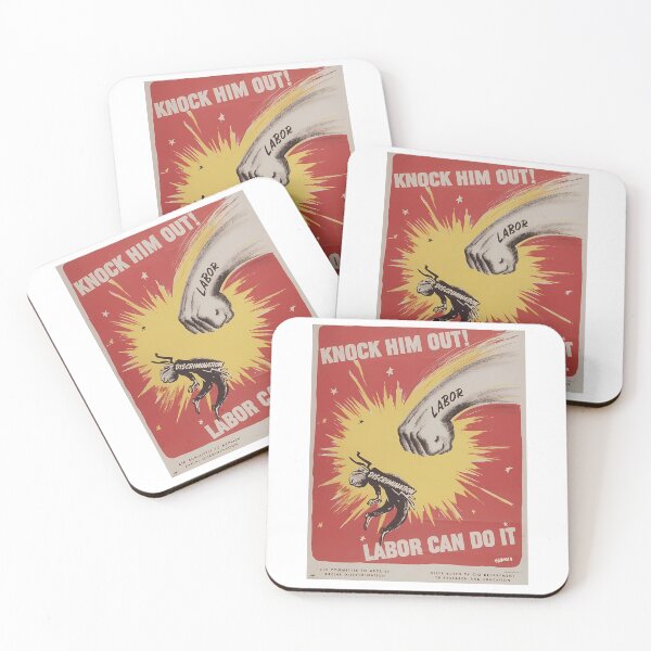 Item preview, Retro Labors Union Poster designed and sold by sirda-rrow.