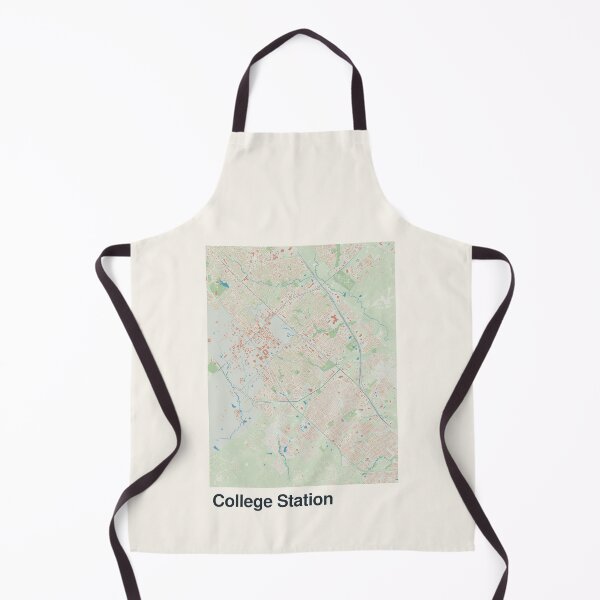 Item preview, College Station Minimalistic Map Art designed and sold by MapsNerd.