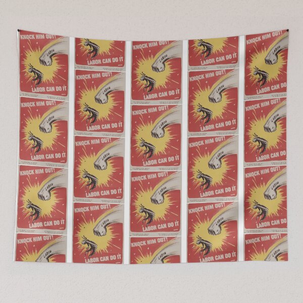 Item preview, Retro Labors Union Poster designed and sold by sirda-rrow.