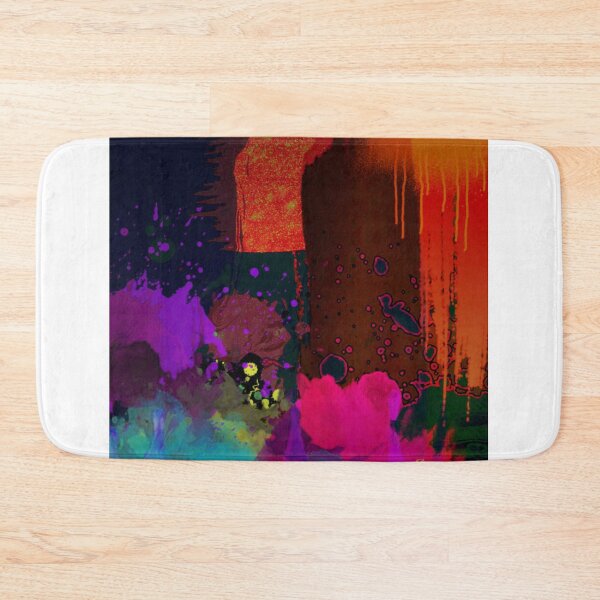 Item preview, Neon Drip Abstract Modern designed and sold by lidafrederikse.