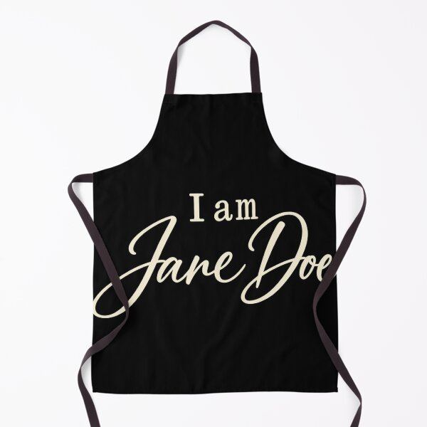 Aperçu de l'œuvre Hashtag Je suis Jane Doe - Typographie blanche en gras créée et vendue par haitrieuic96.