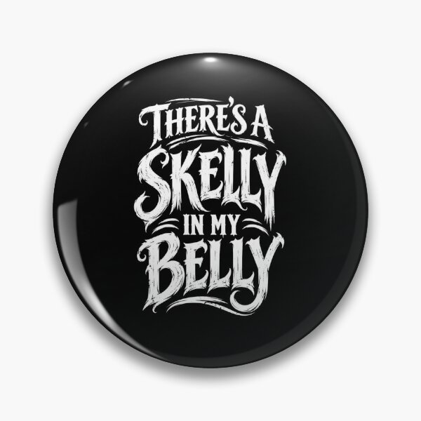 Item preview, There's a Skelly in My Belly Gothic Humor designed and sold by Creative-Sanc.