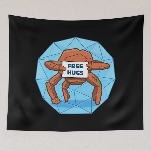 Item preview, Rocky Free Hugs Project Hail Mary Alien Sci-Fi Space designed and sold by OMITTEROMINOUS.