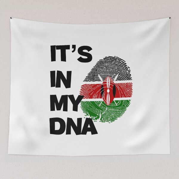 Item preview, Kenya Flag National Pride Design designed and sold by Azeecreate009.