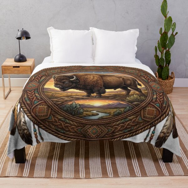 Artikelvorschau, American Bison entworfen und verkauft von Kirrindy Designs.