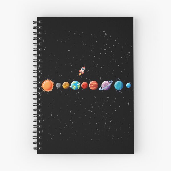 Item preview, Minimalist Solar System Voyage - Cute Vector Planet Lineup designed and sold by Frafri92.