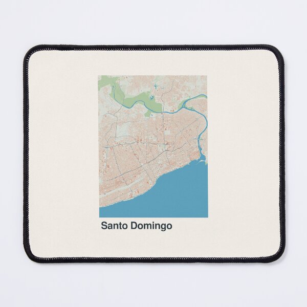 Item preview, Santo Domingo Minimalistic Map Art designed and sold by MapsNerd.