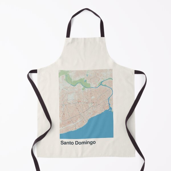 Item preview, Santo Domingo Minimalistic Map Art designed and sold by MapsNerd.