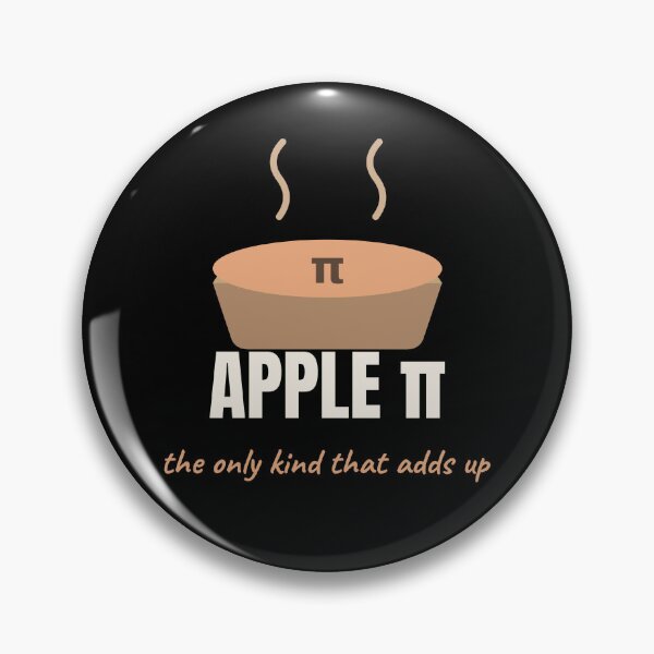 Item preview, Apple Pi Funny Math Pie Pun Teacher designed and sold by The Cozy Design Studio.