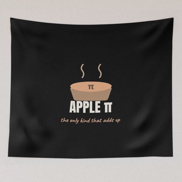 Item preview, Apple Pi Funny Math Pie Pun Teacher designed and sold by The Cozy Design Studio.