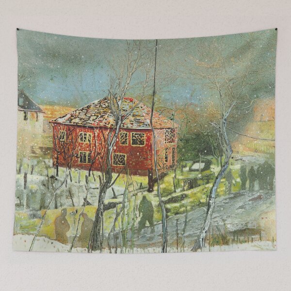 Item preview, Peter Doig Red House designed and sold by MelvaReyaz.