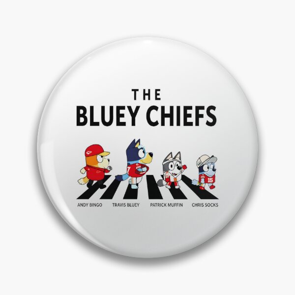 Item preview, The Blueys Chiefs Crosswalk Canine  designed and sold by EnderskunkEmpor.