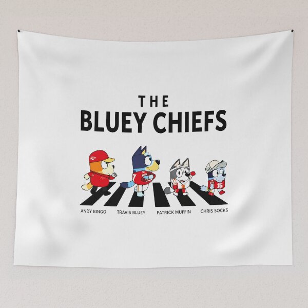 Item preview, The Blueys Chiefs Crosswalk Canine  designed and sold by EnderskunkEmpor.