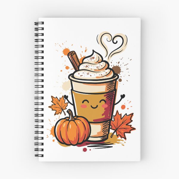 Item preview, Cute Pumpkin Spice Latte Fall Coffee Art designed and sold by Merch by Das Design Studio.