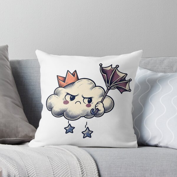 Item preview, Pocket-Sized Storm Cloud with a Paper Crown designed and sold by InkcredibleNG.