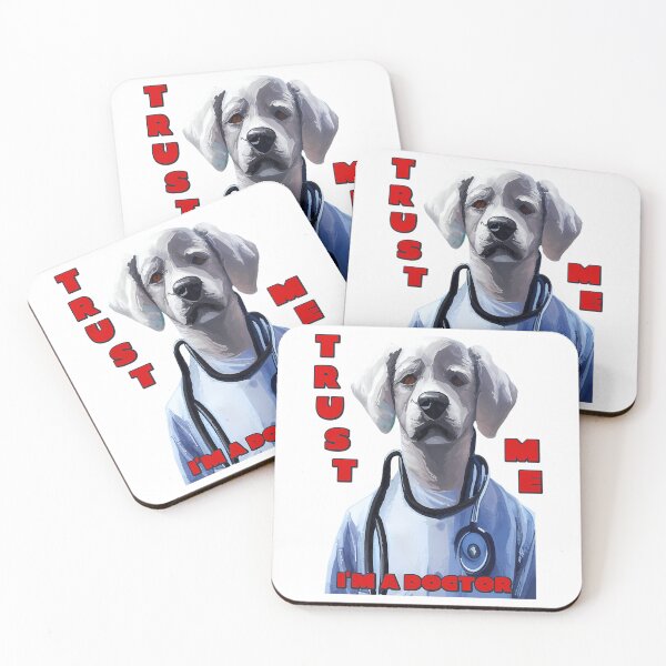 Item preview, Trust Me I'M A Dogtor designed and sold by tamiya-mortimer.