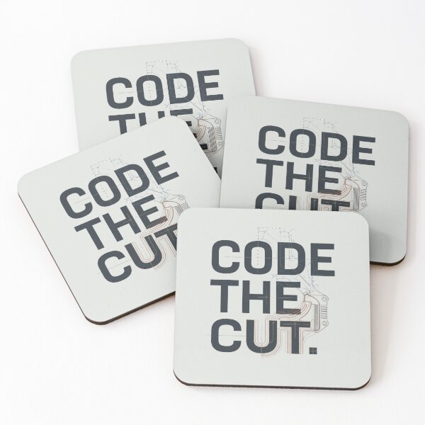 Item preview, Code the Cut CNC Machinist Programming Manufacturing designed and sold by Amr Darwish Graphic designer.