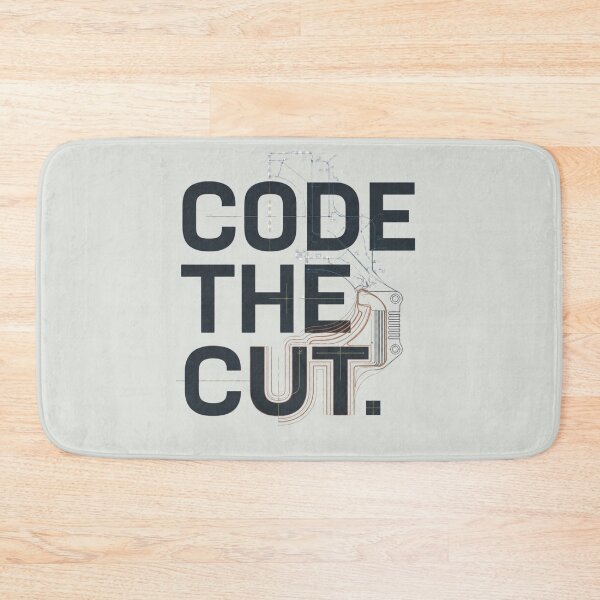 Item preview, Code the Cut CNC Machinist Programming Manufacturing designed and sold by Amr Darwish Graphic designer.