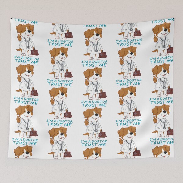 Item preview, Trust Me I'M A Dogtor designed and sold by tamiya-mortimer.