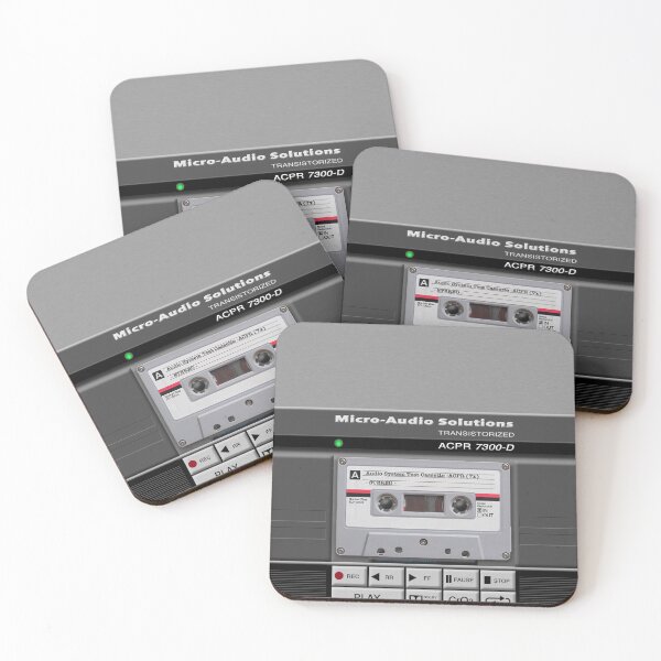 Item preview, Retro Micro Cassette Unit - Charcoal designed and sold by ubiquitoid.