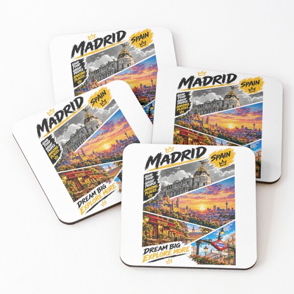 Item preview, Dreaming of Madrid? Your adventure starts now! designed and sold by KLERIKSTORE.