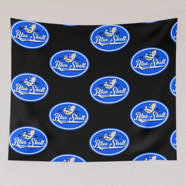 Item preview, Vintage Automotive Blue Shell Mechanic Graphic designed and sold by Kyx2vgLuu.