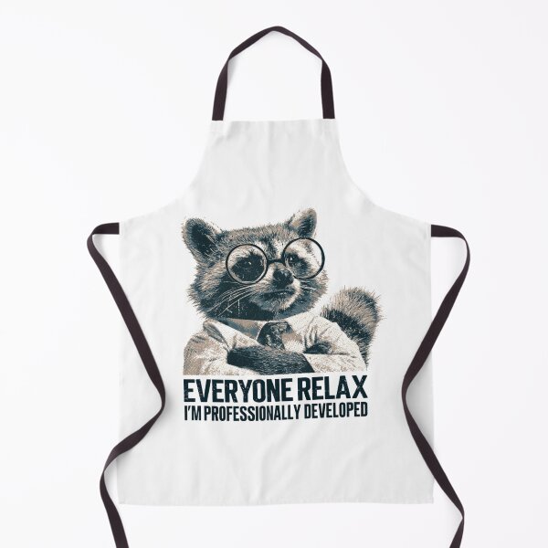 Item preview, Everyone Relax I'm Professionally Developed Raccoon designed and sold by NicolasGlowArt.
