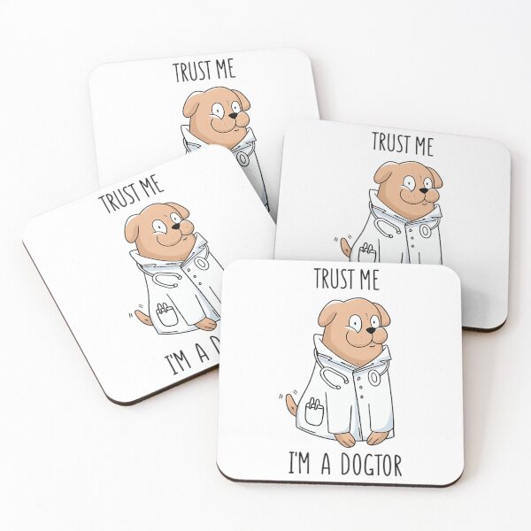 Item preview, Trust Me I'M A Dogtor designed and sold by tamiya-mortimer.