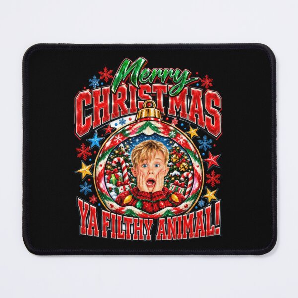 Item preview, Christmas Movie Alone, Brushstroke Retro Holiday Design, Funny Christmas Characters, Merry Christmas designed and sold by hasungqy.
