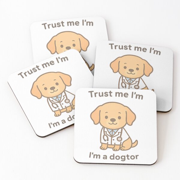 Item preview, Trust Me I'M A Dogtor designed and sold by tamiya-mortimer.