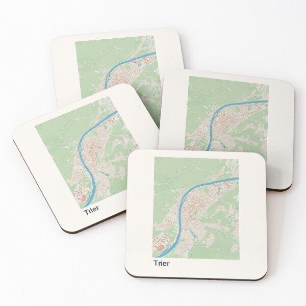 Item preview, Trier Minimalistic Map Art designed and sold by MapsNerd.