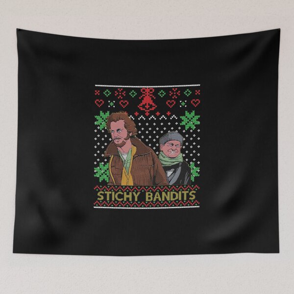 Item preview, Suéter navideño feo de Sticky Bandits de Solo en casa designed and sold by BalouEdison.