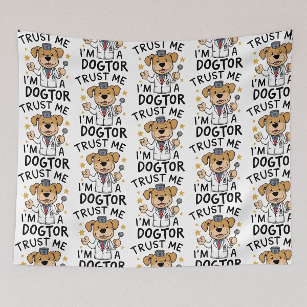 Item preview, Trust Me I'M A Dogtor designed and sold by tamiya-mortimer.
