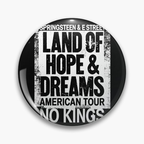 Artikelvorschau, Jack Smith No Kings, Bruce Springsteen & E Street Band Land Of Hope And Dreams US-Tour 2026 entworfen und verkauft von BalouEdison.