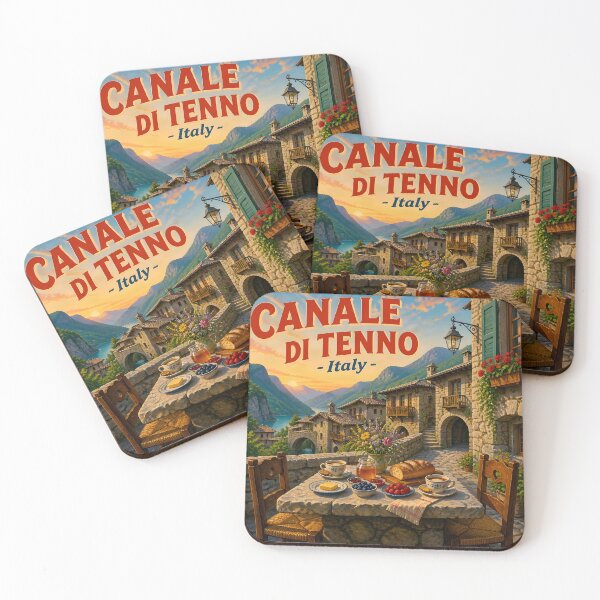 Item preview, Canale di Tenno Italia – Póster de viaje vintage designed and sold by LSVart.