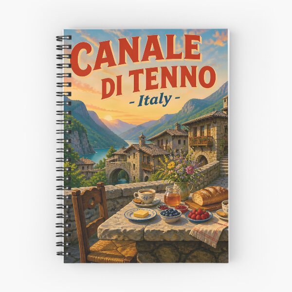 Item preview, Canale di Tenno Italia – Póster de viaje vintage designed and sold by LSVart.
