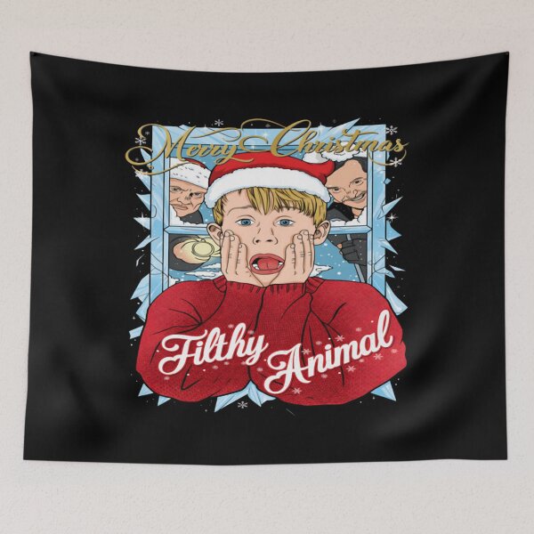 Item preview, Home Alone Filthy Animal Christmas Holiday Design designed and sold by hasungqy.