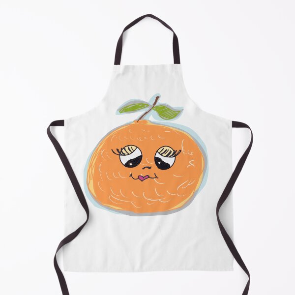 Item preview, Fun orange whimsical fruit character designed and sold by empressbat merch.