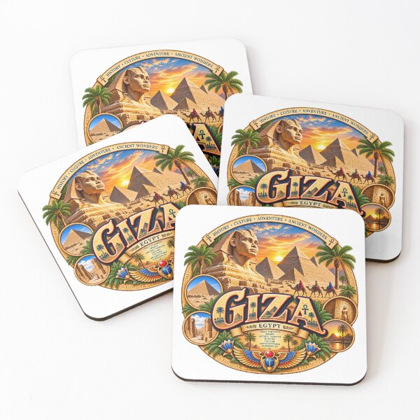 Item preview, Giza, Egipto: Pirámides, Esfinge y Maravillas Antiguas designed and sold by Wandervogel123.