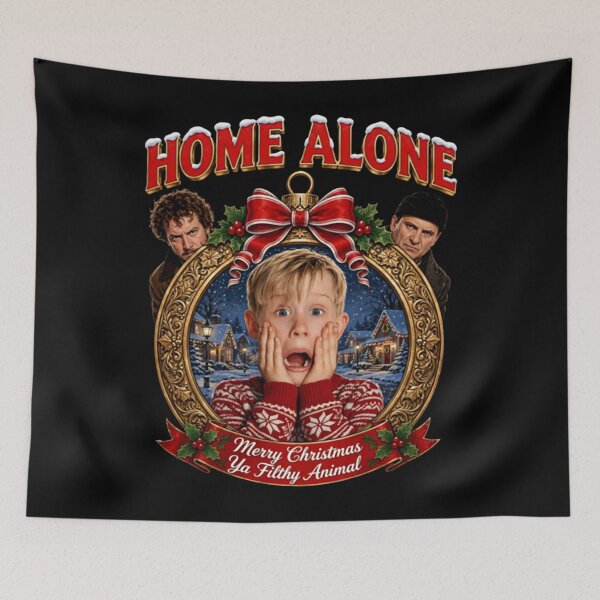 Item preview, Home Alone Merry Christmas Ya Filthy Animal Kevin McCallister designed and sold by hasungqy.