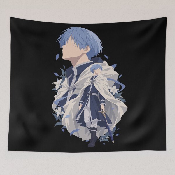 Item preview, Himmel the Hero Silhouette Poster  designed and sold by · GAMING SOUL ·.