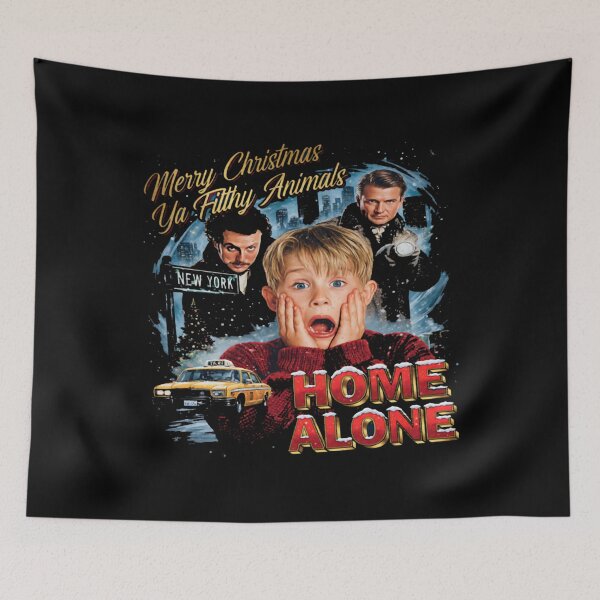 Item preview, Home Alone Merry Christmas Ya Filthy Animals Holiday Art designed and sold by hasungqy.