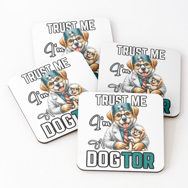 Item preview, Trust Me I'M A Dogtor Funny Veterinary Medicine Vet Gift designed and sold by tamiya-mortimer.