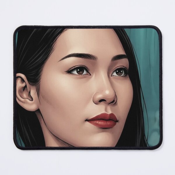 Item preview, BS BinOon Lotus Dew Khom Sapphic Thai GL Kdrama Actress LGBTQ+ Cartoon Art Wall Decor Comic Print Poster Shirt Cell  designed and sold by Mind Space.