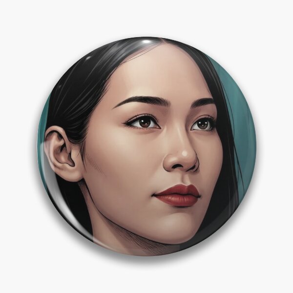 Item preview, BS BinOon Lotus Dew Khom Sapphic Thai GL Kdrama Actress LGBTQ+ Cartoon Art Wall Decor Comic Print Poster Shirt Cell  designed and sold by Mind Space.