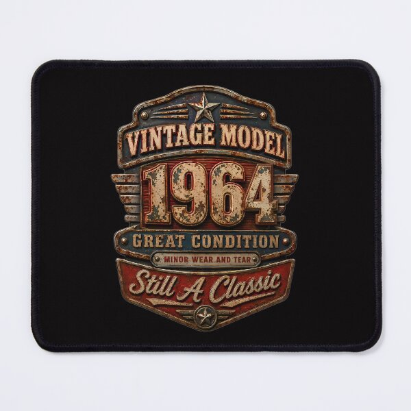 Item preview, Vintage Model 1964 - Still A Classic Distressed Retro Birthday Gift designed and sold by FernaRoje.