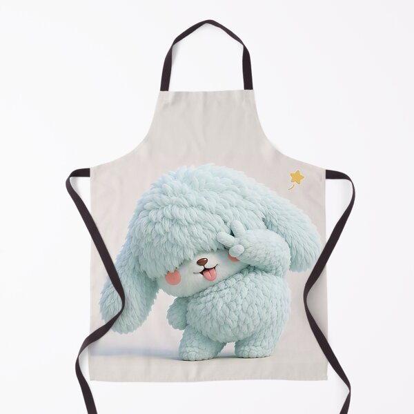 Item preview, Cute fluffy blue puppy designed and sold by wonghong.