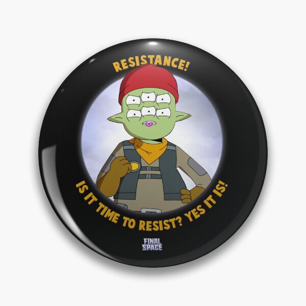 Item preview, Final Space - Tribore Menendez Resistance Leader designed and sold by JerryGrady1.